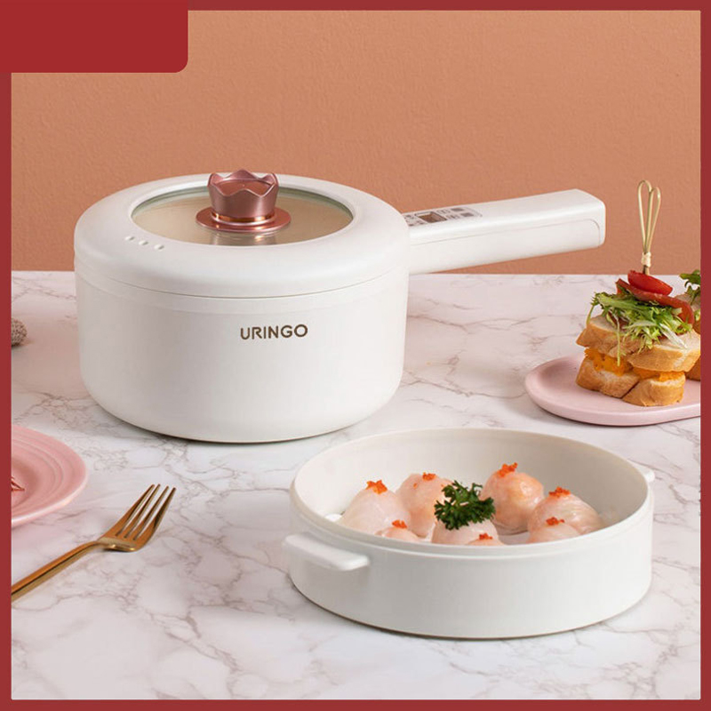 Baby Food Recipes - URINGO 1.6/2L elektryczny gorący garnek pięciobiegowy