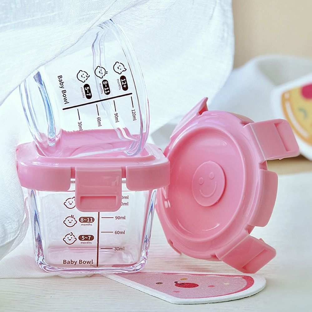 Baby Food Zone - Szklany pudełko do przechowywania żywności nowy
