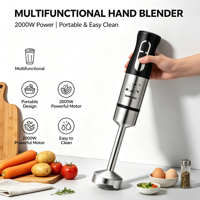 Baby Food Zubereiter - Nowy, ulepszony blender ręczny o mocy