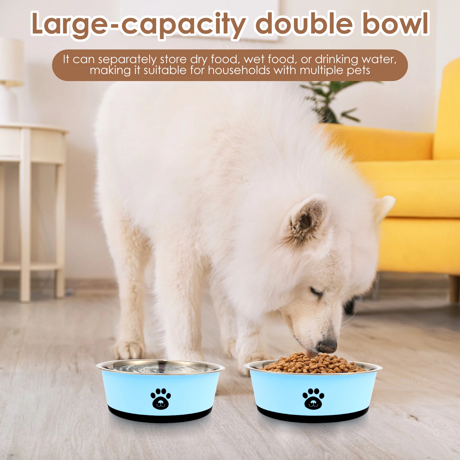 2 sztuki nierdzewnych misek dl – Baby Food Cat recenzja i cena