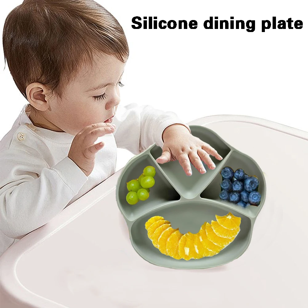 Silikonowy talerz na posiłek d – Baby Food Tray recenzja i cena