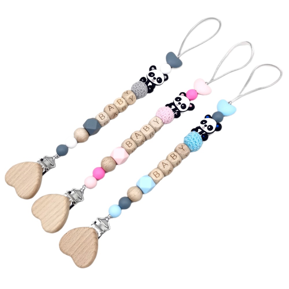 Drewniany, personalizowany łań – Baby Food Teether recenzja i cena