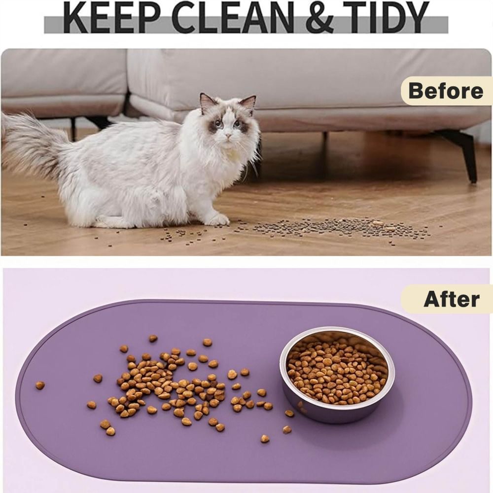 Wytrzymała silikonowa mata pod – Baby Food Cat recenzja i cena