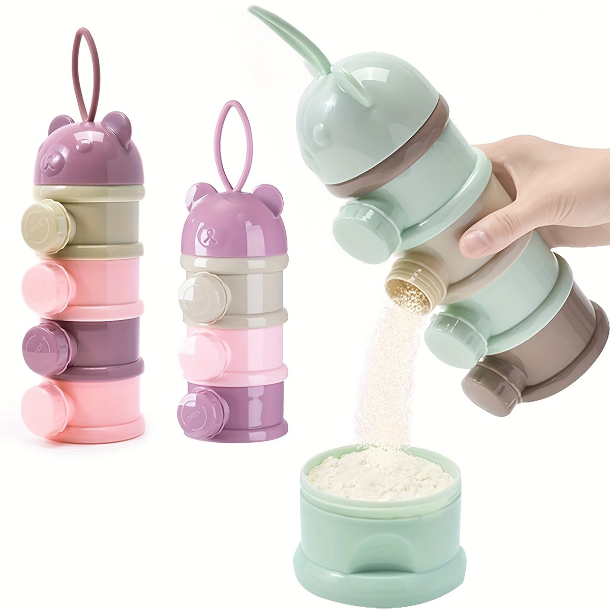 Pojemnik na mleko w proszku dl – Baby Food Zone recenzja i cena