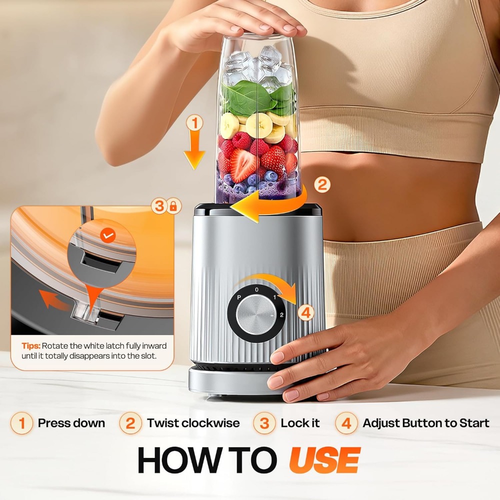 Przenośny blender do smoothie  – Baby Food Recipes recenzja i cena