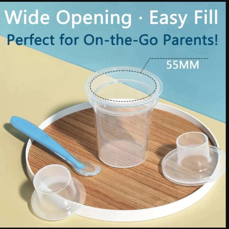 Nowy zestaw 80ML dozownik do m – Baby Food Zone recenzja i cena
