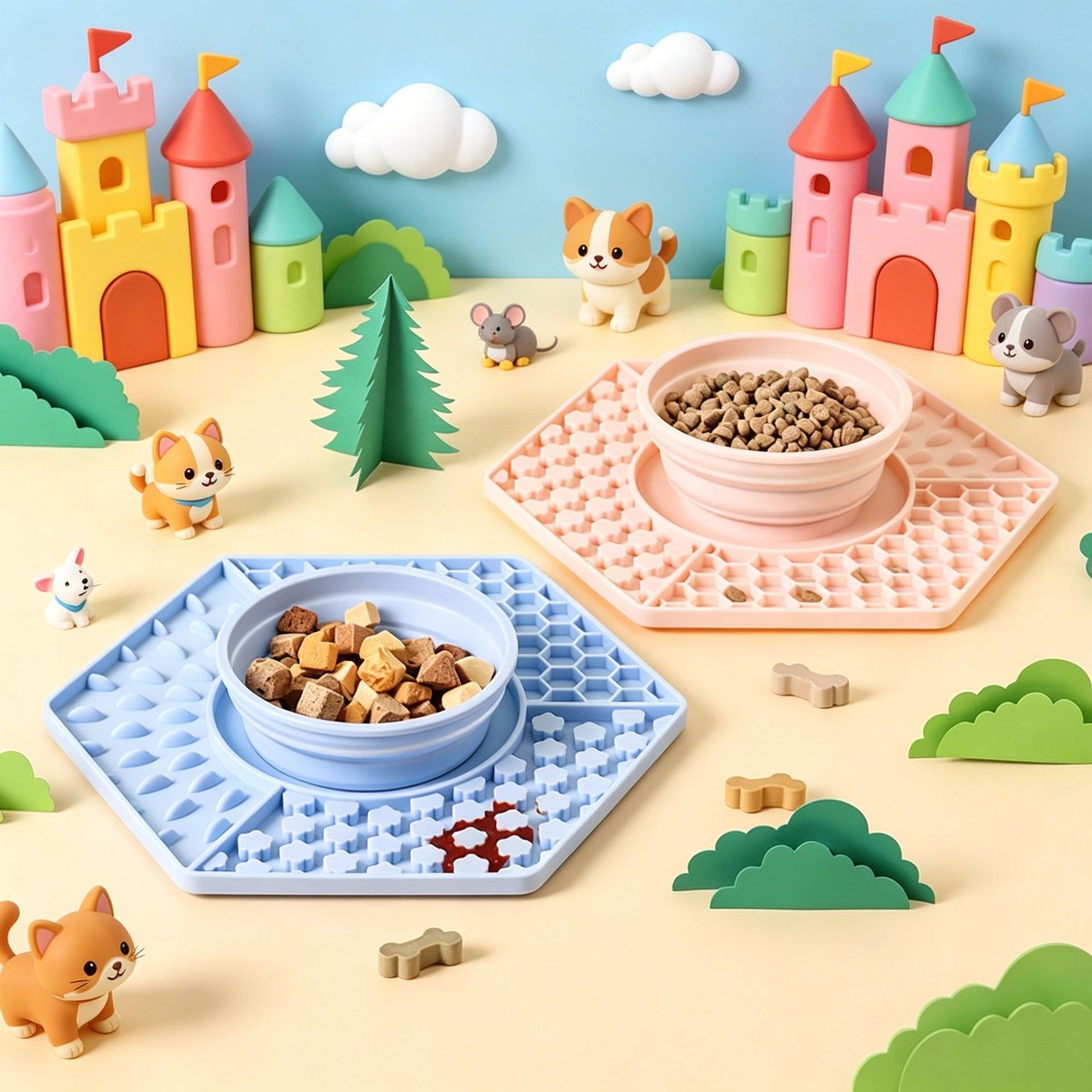 Podkładka do lizania 2w1 - Mis – Baby Food Cat recenzja i cena