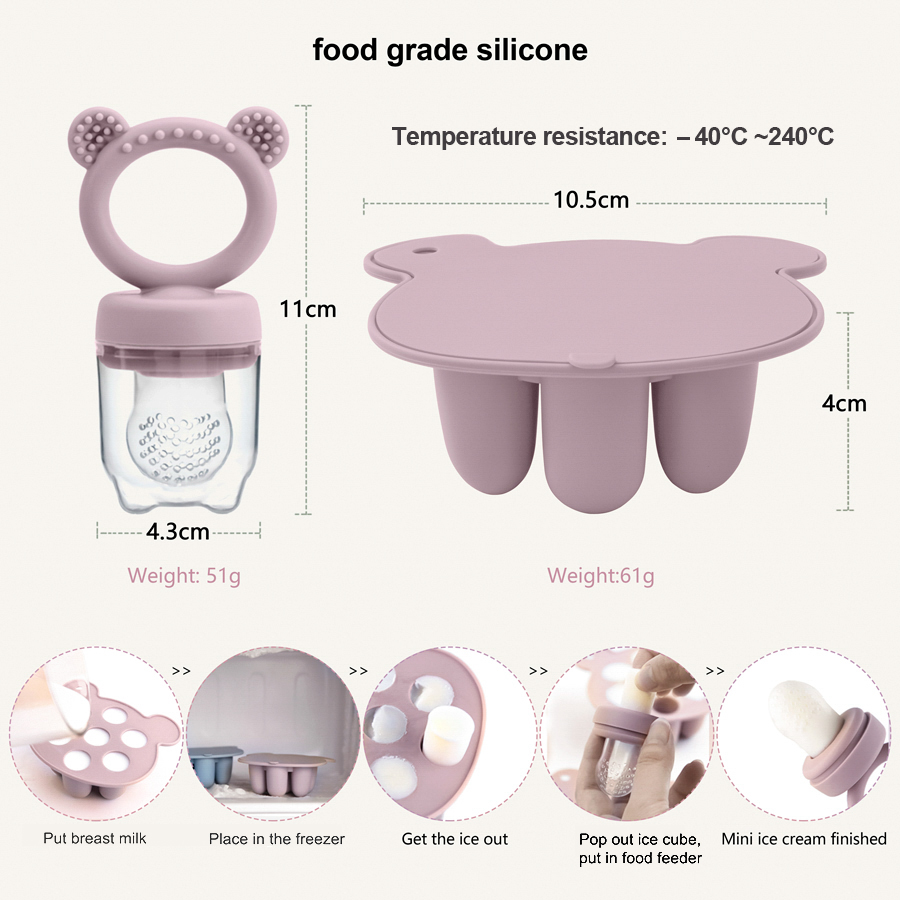 Forma silikonowa do lodów dla  – Baby Food Zone recenzja i cena