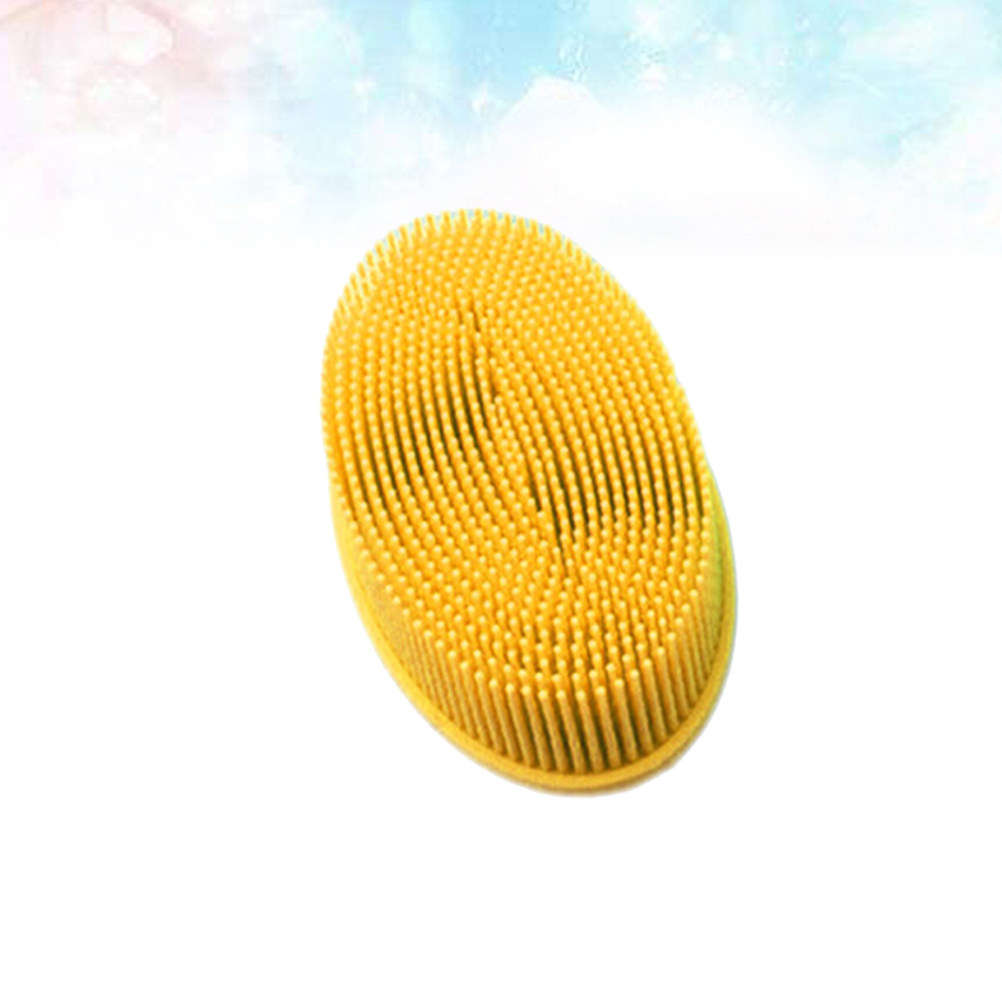 Silikonowa szczotka do kąpieli – Baby Food Yellow recenzja i cena