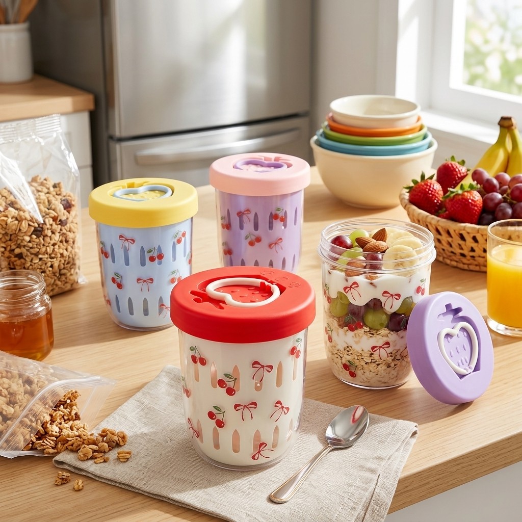 Pojemnik na owsiankę na noc z  – Baby Food Yogurt recenzja i cena