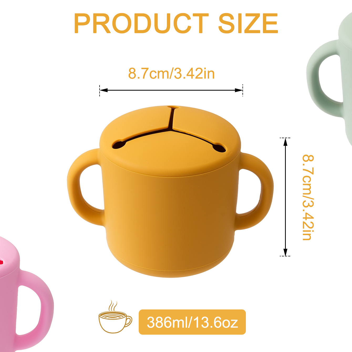 1 SZTUK Silikonowy kubek na pr – Baby Food Zone recenzja i cena